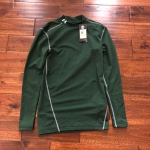 Under armour compression long sleeve medium green
